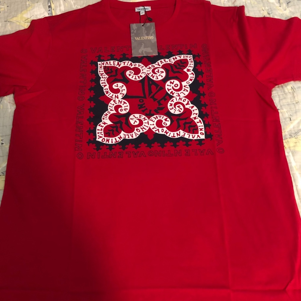 Red Vintage Valentino Tee